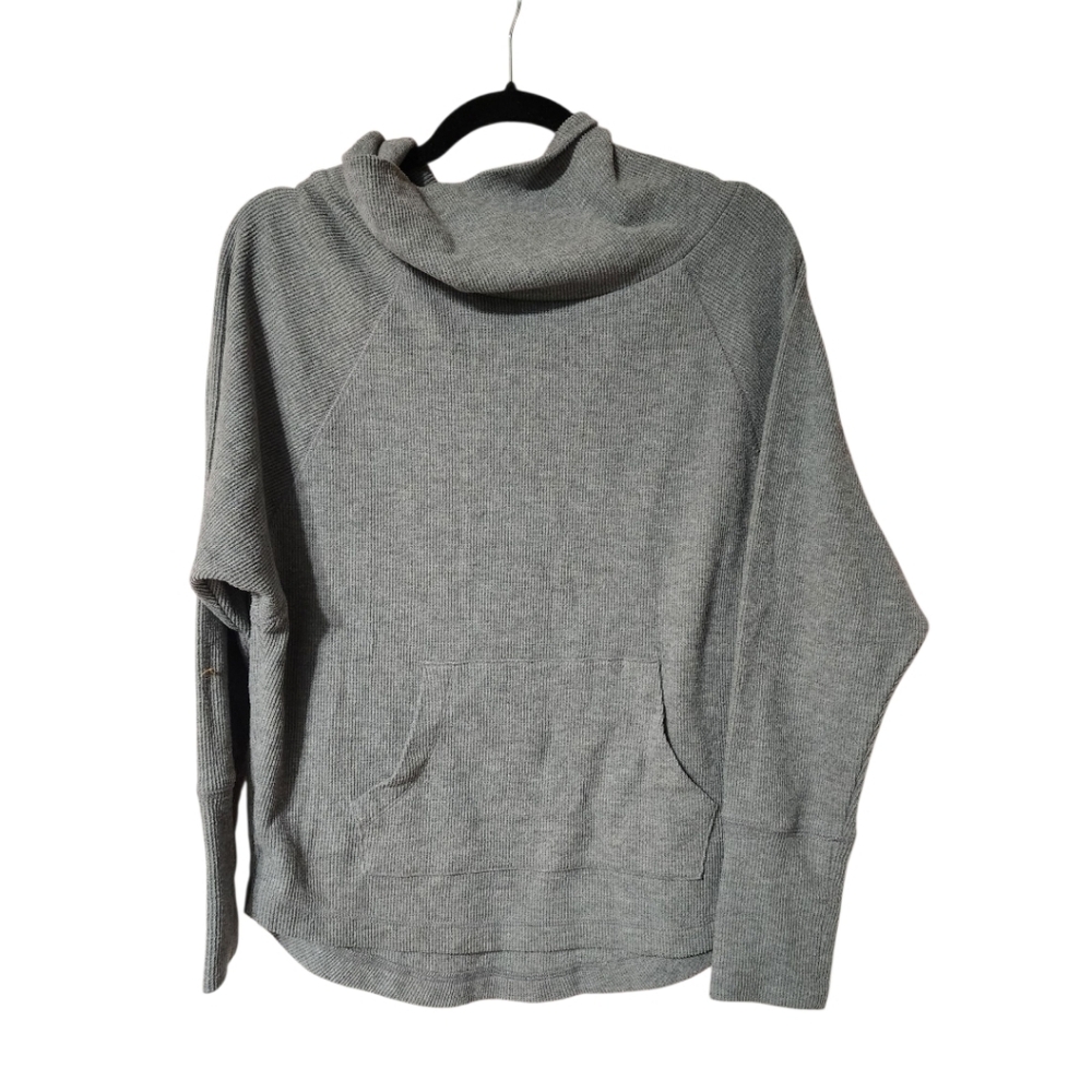 NWOT Caslon Lightweight Grey Hoodie Size Small